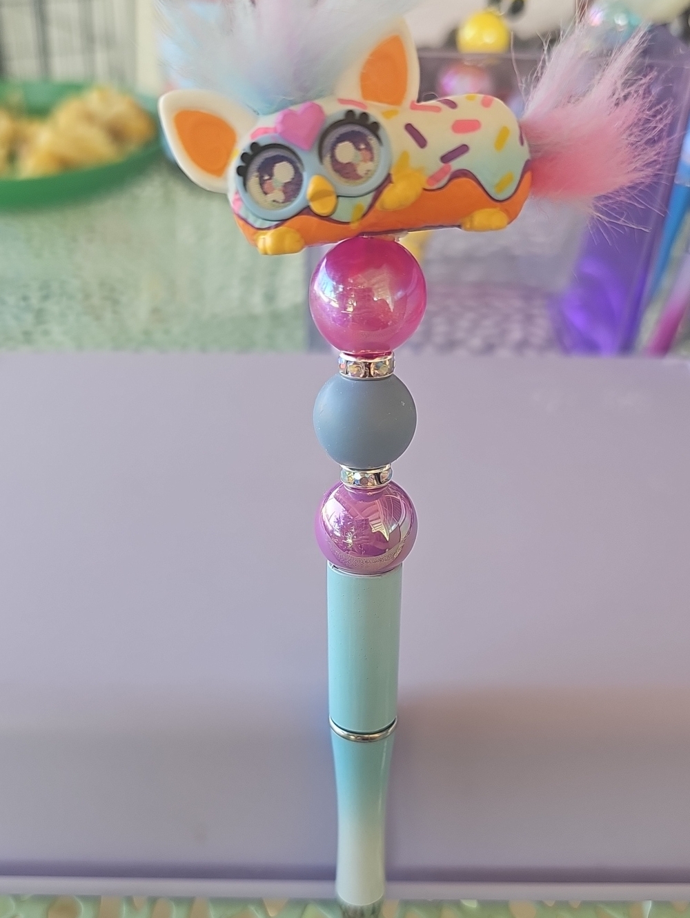 Furby Custom Beadable Pen